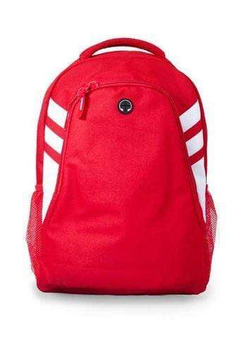 Aussie Pacific Tasman Backpack Bag 4000 Active Wear Aussie Pacific Red/White  